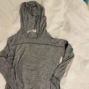PINK Light hoodie with cut out back